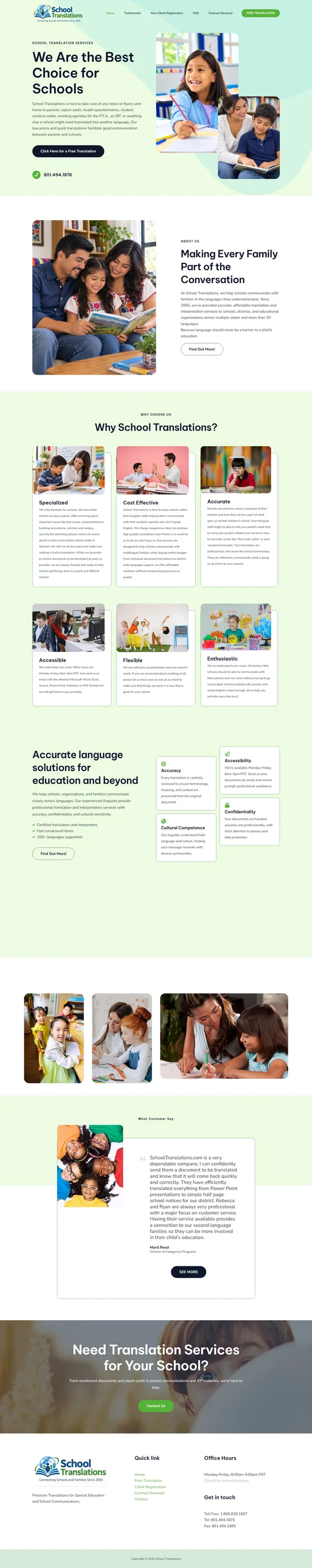 School Translations - School communication and translation services